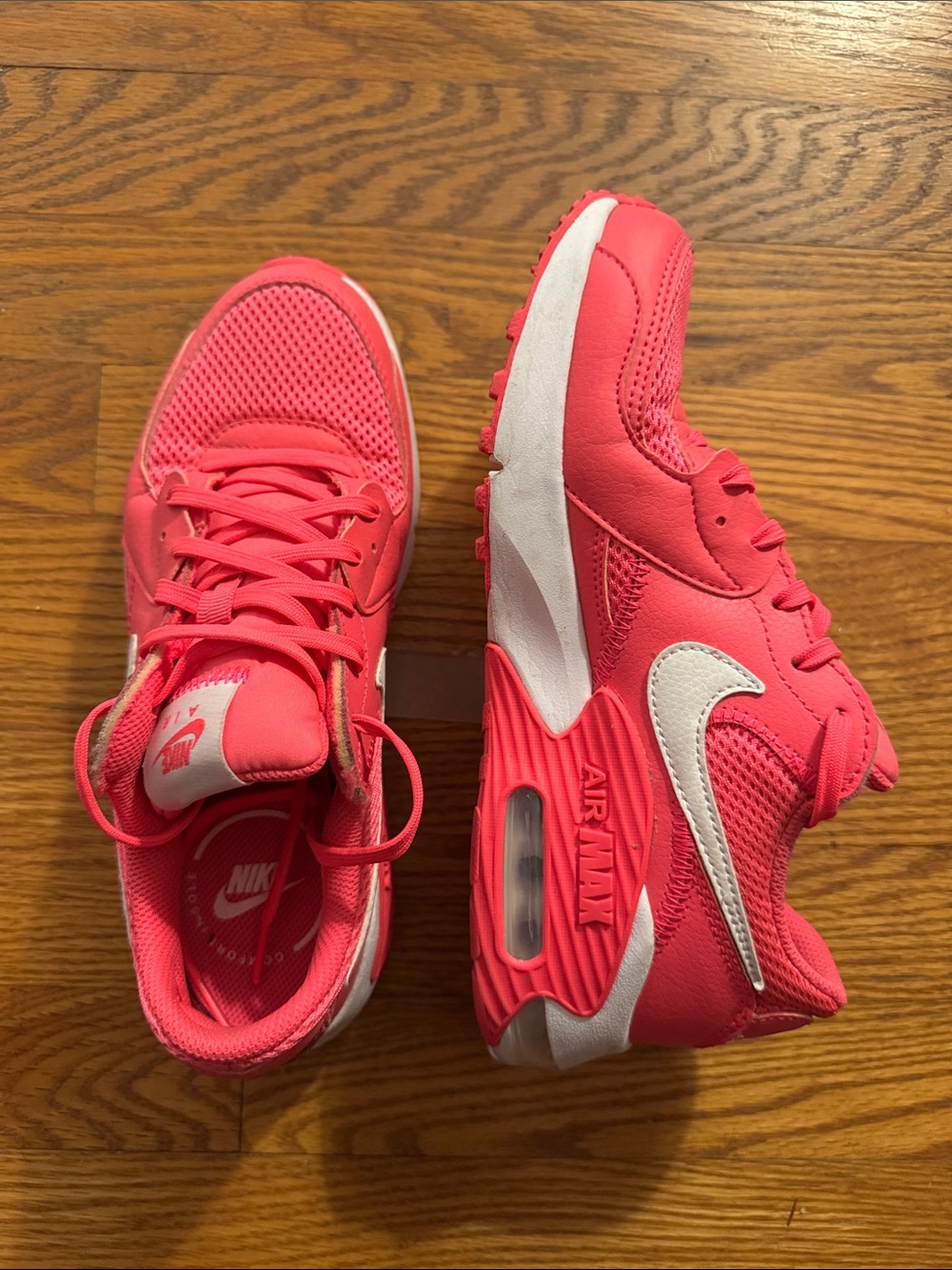 Nike AirMax Hot Pink Women's Sneakers in Size 7